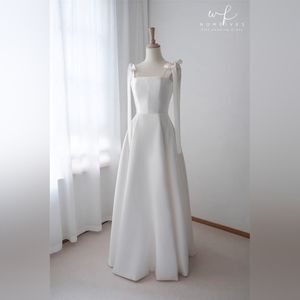 Wedding Dress with bows